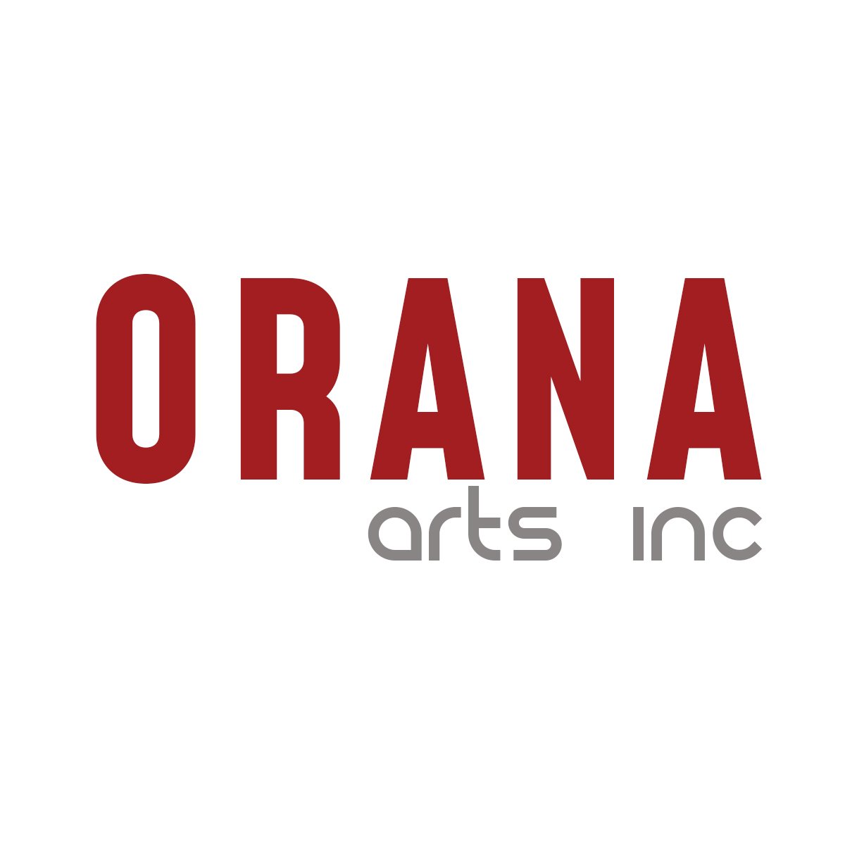 text logo Orana Arts